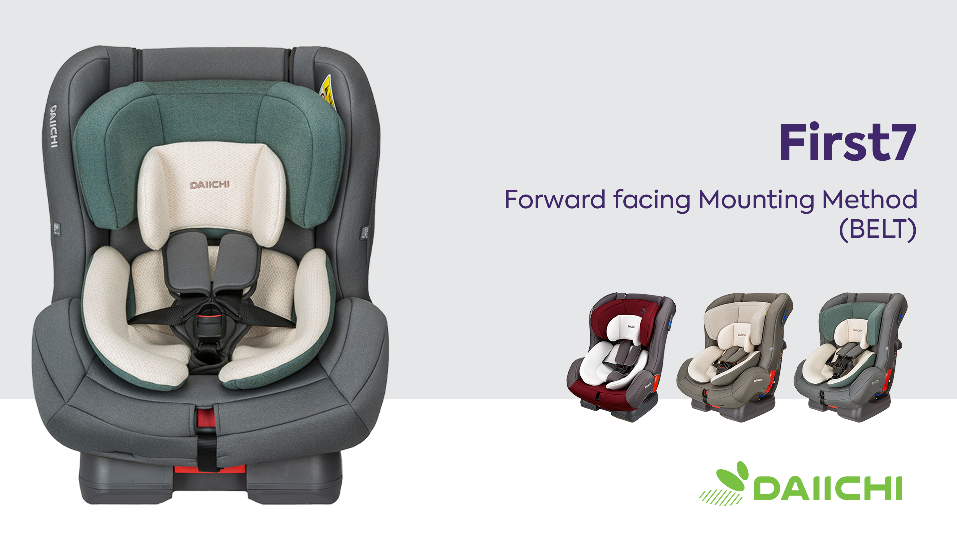 First Seven Car Seat Forward facing Mount..