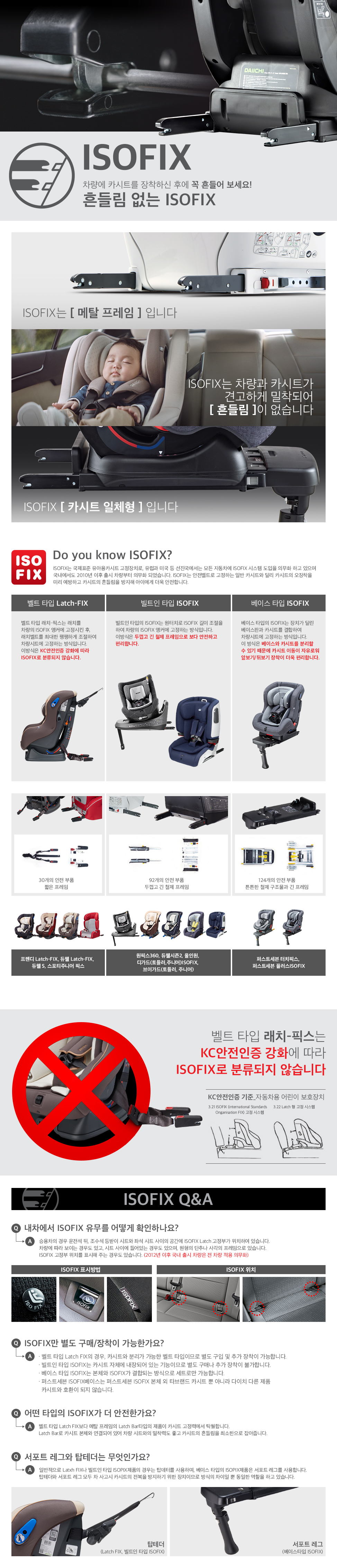 다이치 Isofix